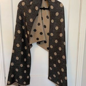 Pretty Persuasions polka dot wrap/shawl